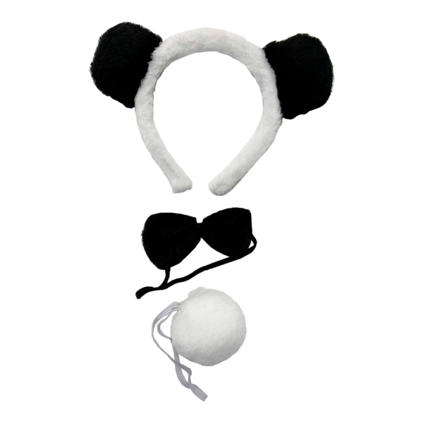 Accesorios para disfraz de oso panda