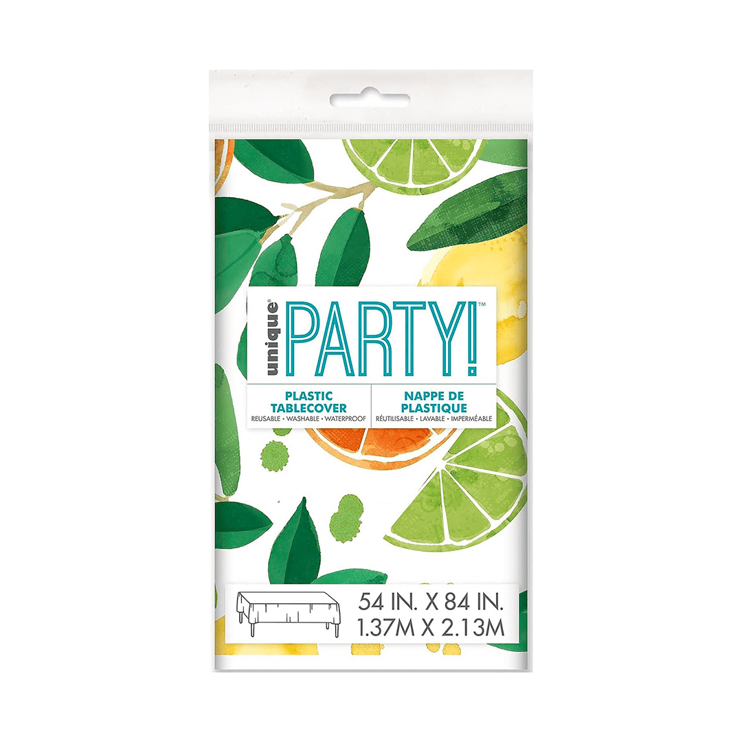 Mantel de frutas cítricas