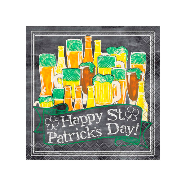 Servilletas pequeñas Happy St. Patrick´s Day