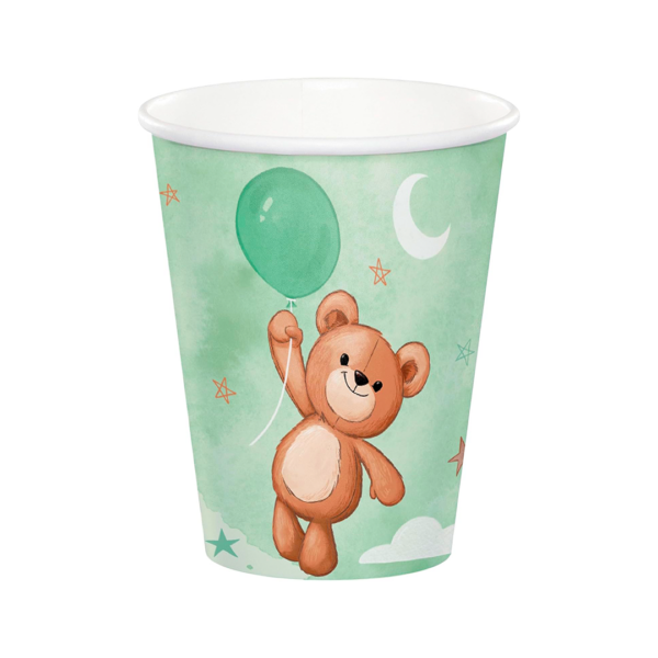 Vaso de oso de peluche.