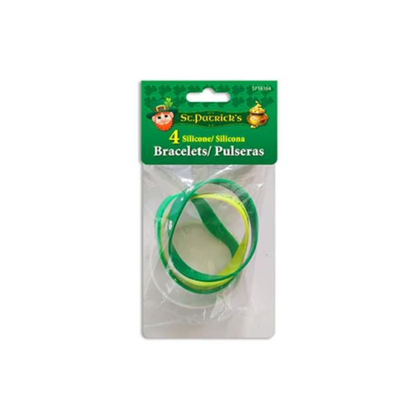 Pulseras estampadas del día de San Patricio - Imagen 2