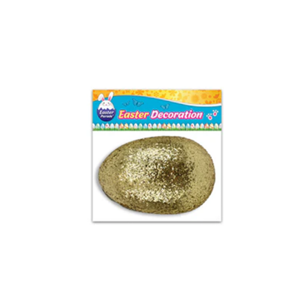 Huevo de Pascua glitter grande - Imagen 2