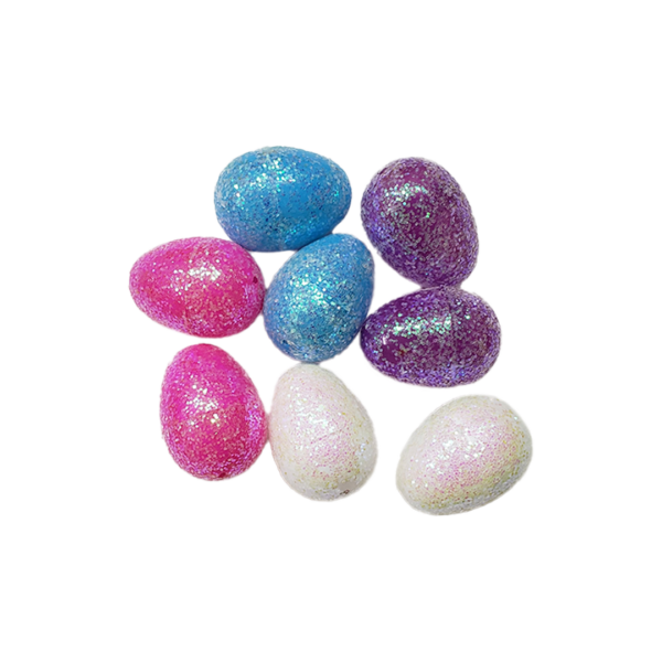 Huevos de Pascua glitter pequeño - Imagen 4