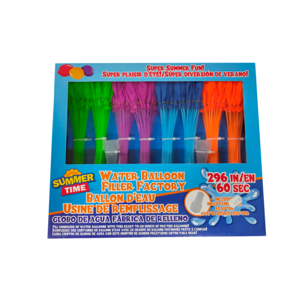 Kit para globos con agua