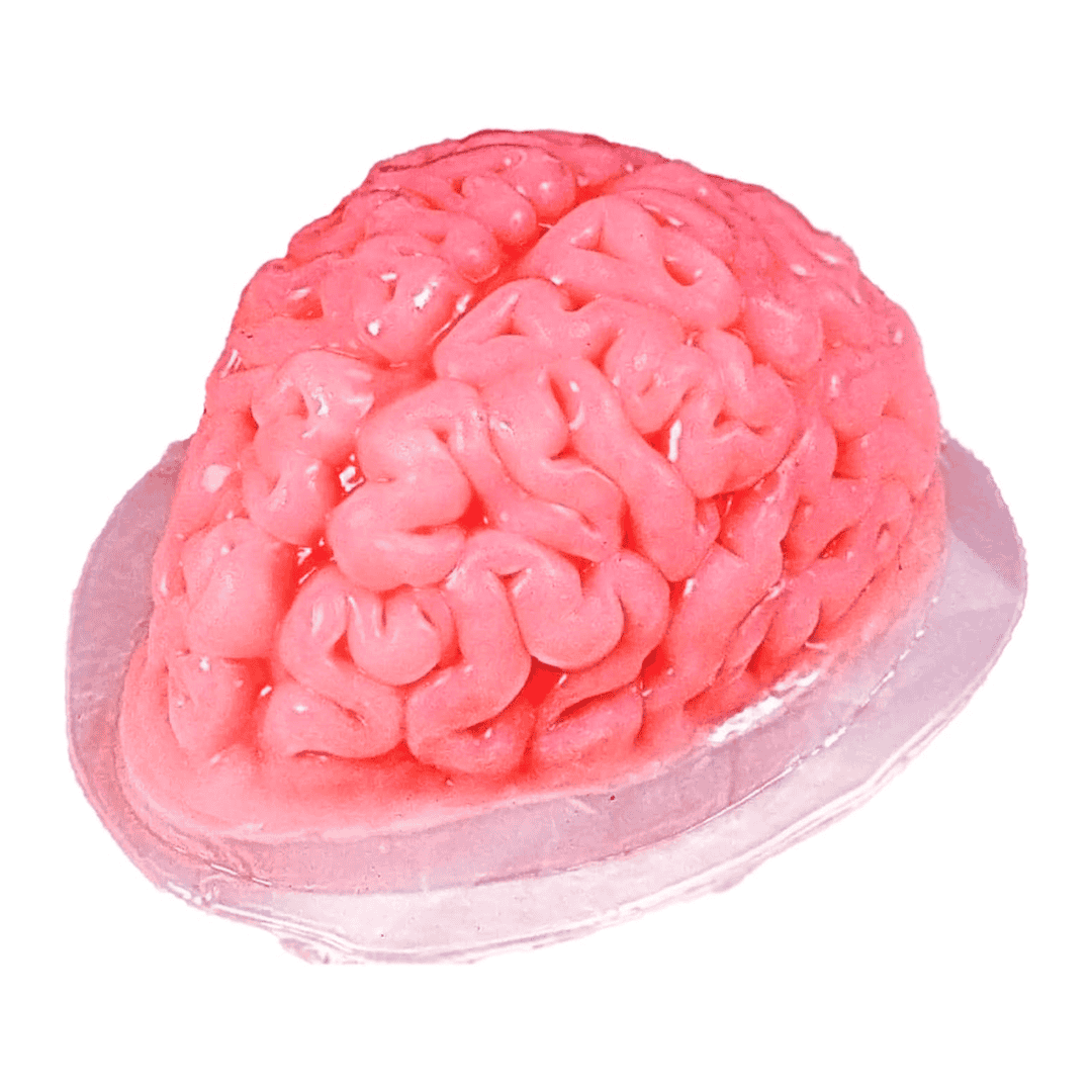 Molde para gelatina halloween cerebro