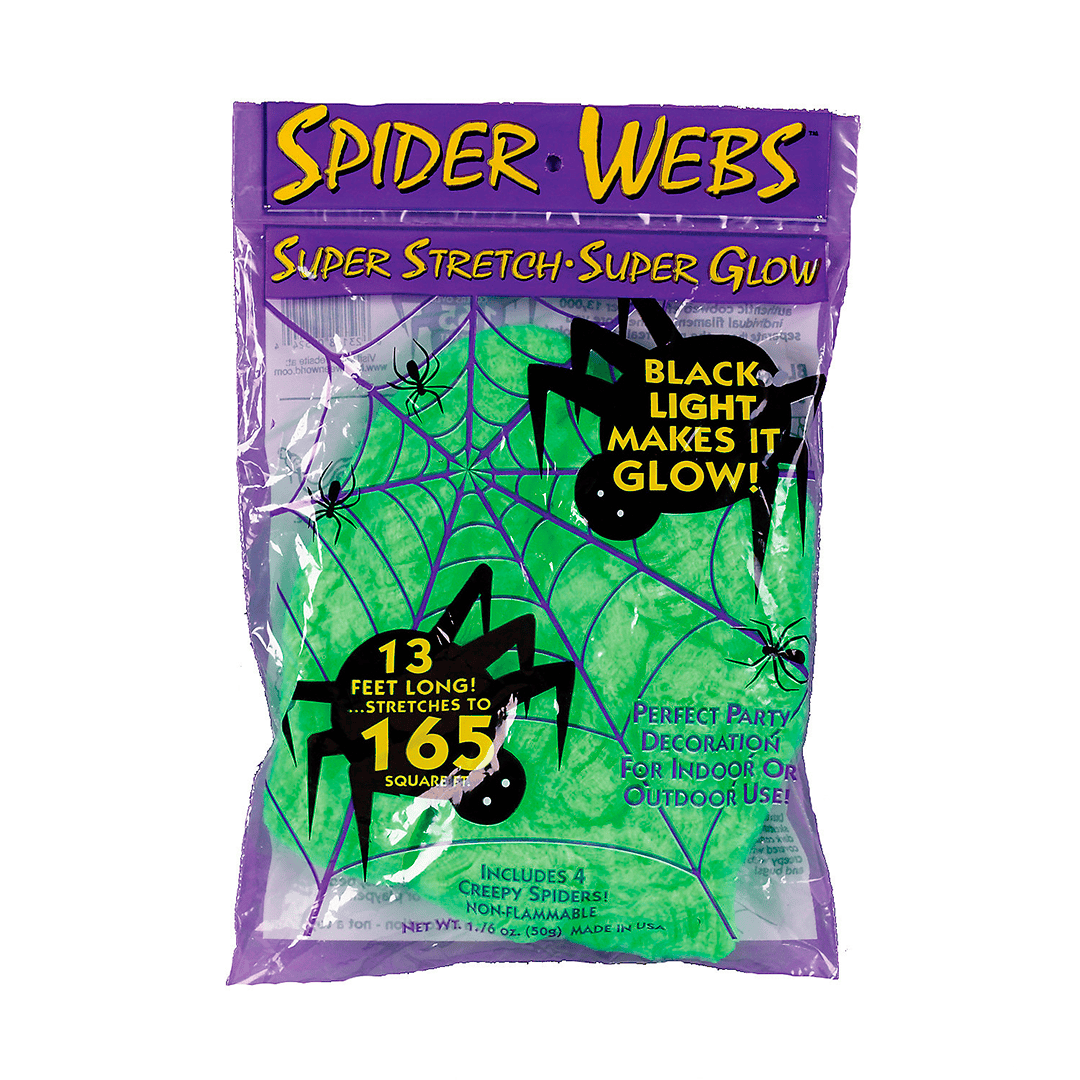 Bolsa de tela de araña verde 50 gramos