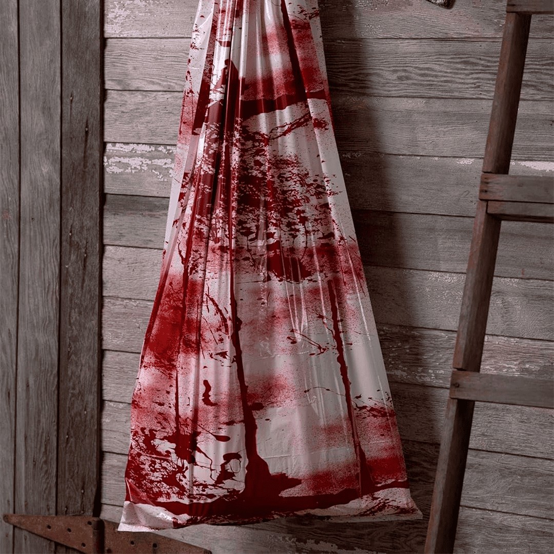 Decoracion halloween bolsa con sangre - Imagen 2