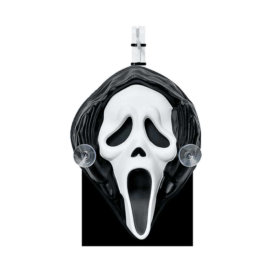 Decoración de ventana ghost face - Imagen 2