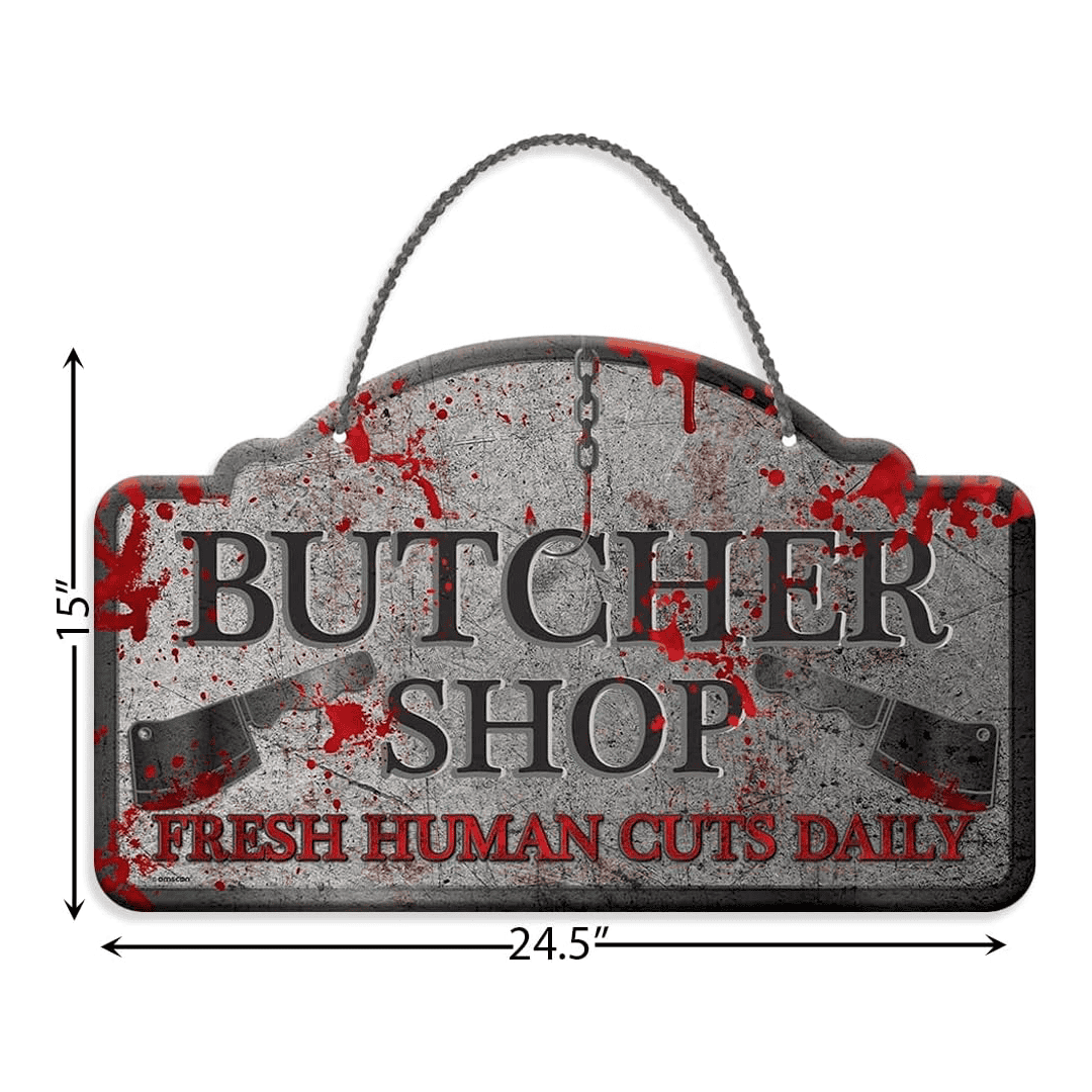 Decoracion Letrero colgante de carnicería - Imagen 2