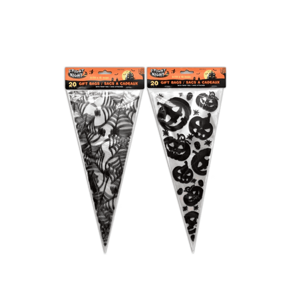 Bolsas para dulces de cono halloween