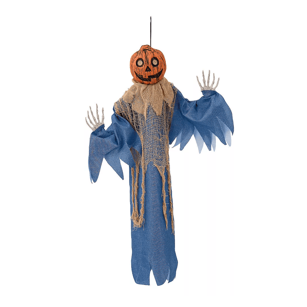 Hombre calabaza azul