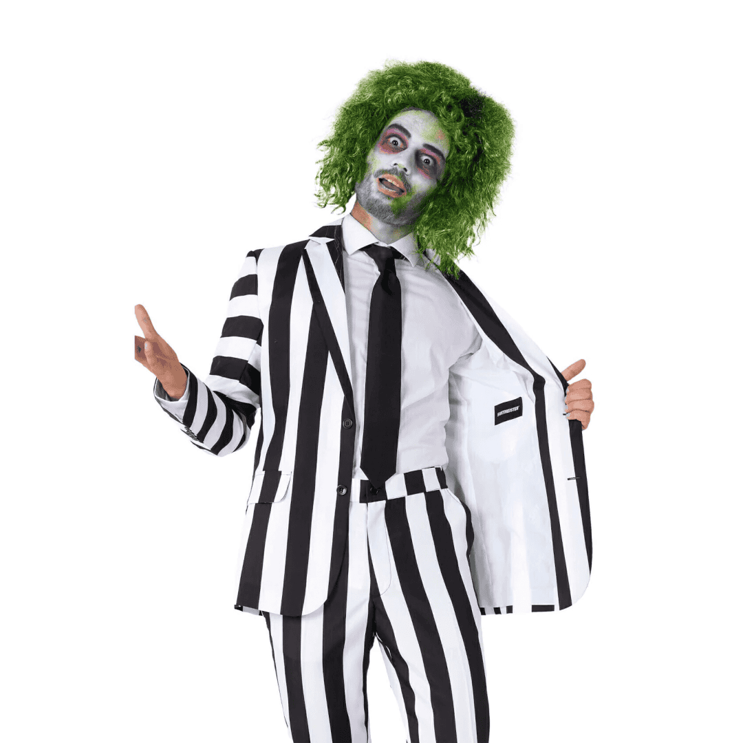Suit beetlejuice para adulto L - Imagen 3