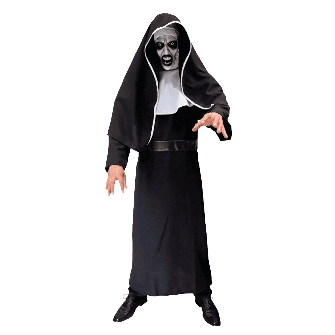 Mascara de latex the nun deluxe costume L