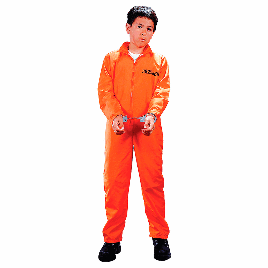 Disfraz Preso De Niños - Maquina De Disfraces