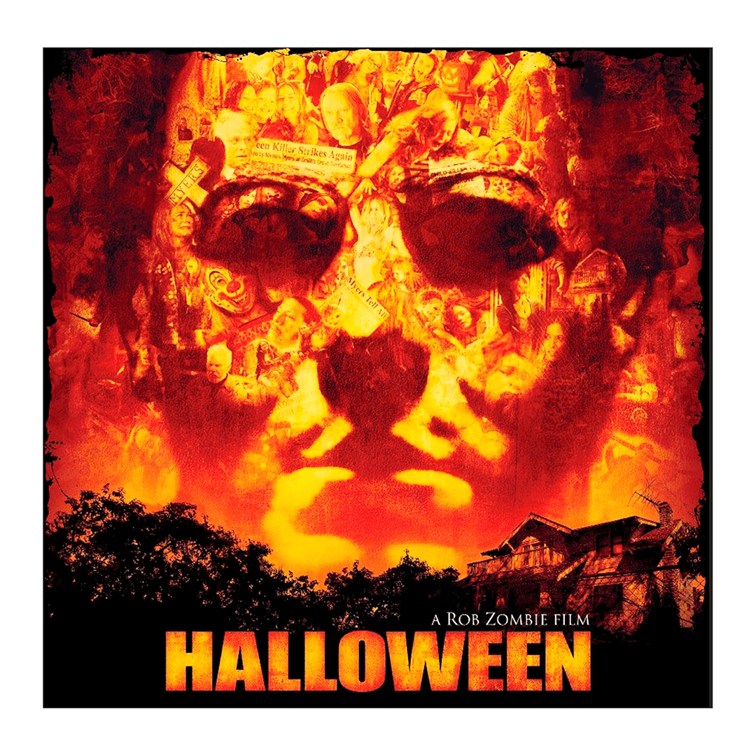 Back drop classic horror 5'x5' backdrop halloween