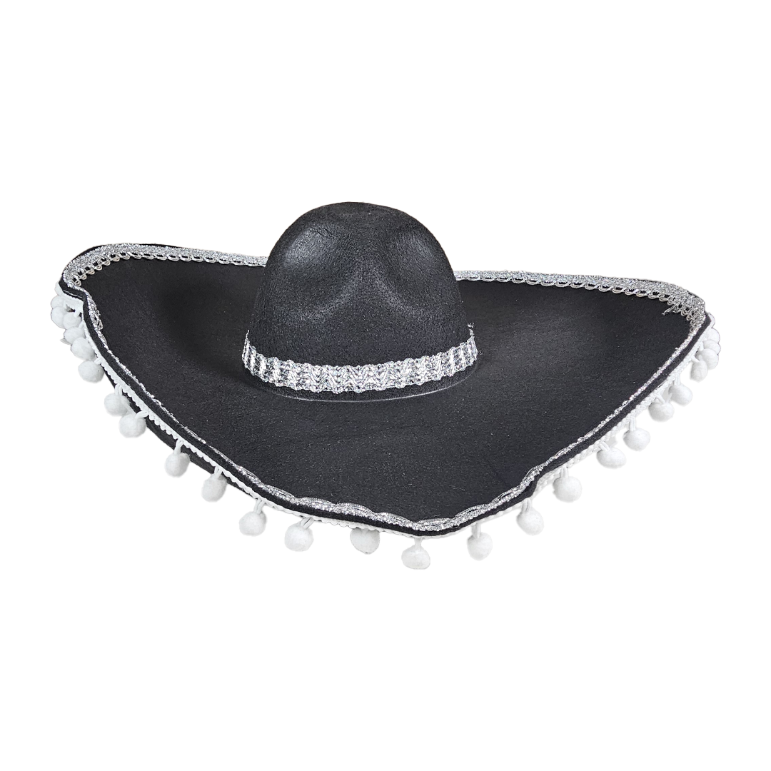 Sombrero de mariachi con borlas - Imagen 2