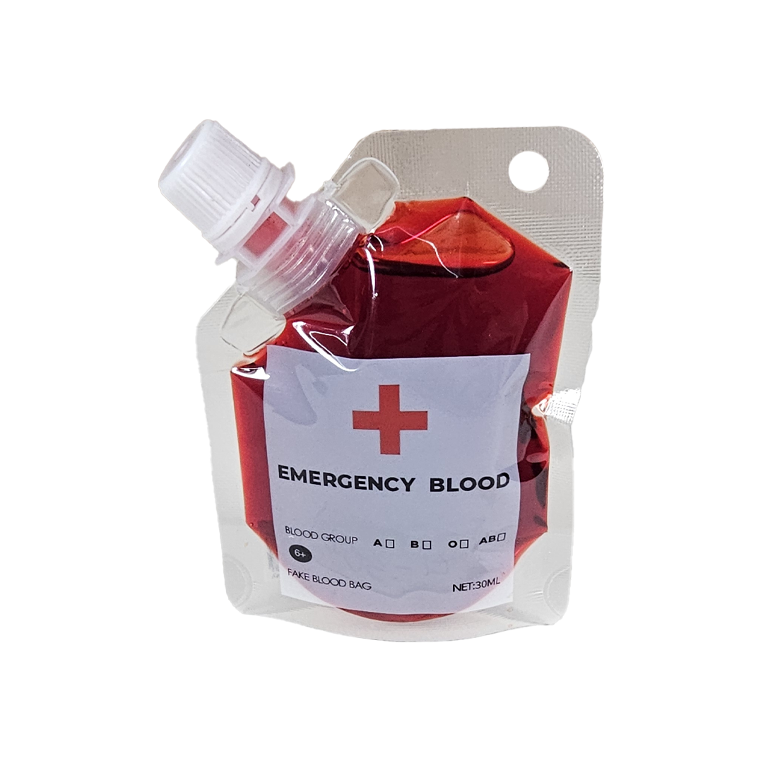Sangre falsa en bolsita