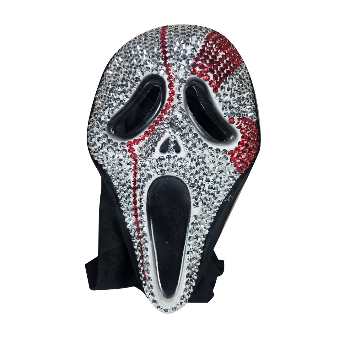 Máscarade Ghost Face de diamantes con sangre - Imagen 2