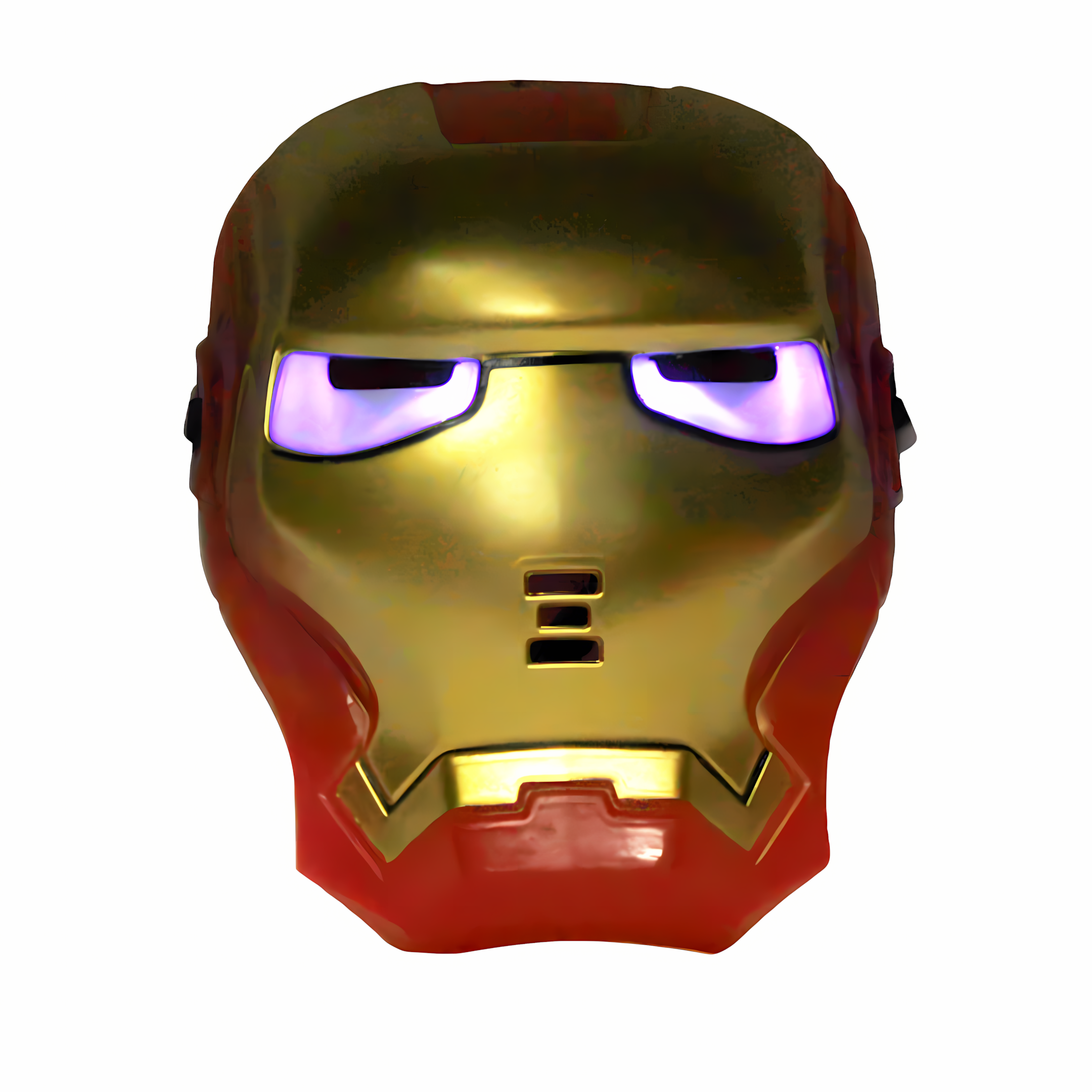 Máscara de Iron Man con luz