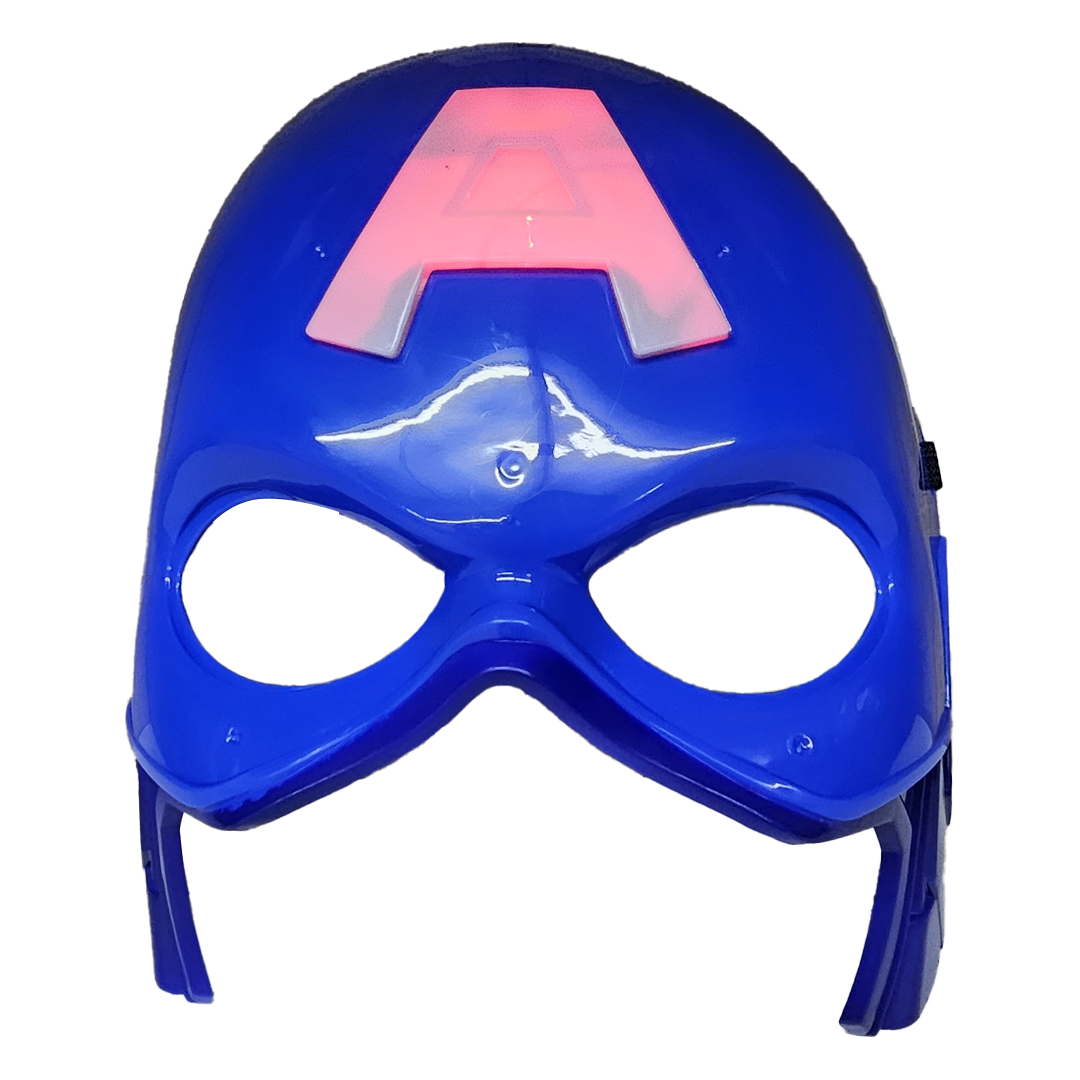 Máscarade Capitán América con luz