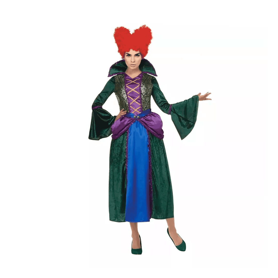 Disfraz para mujer salem witch boss w/wig
