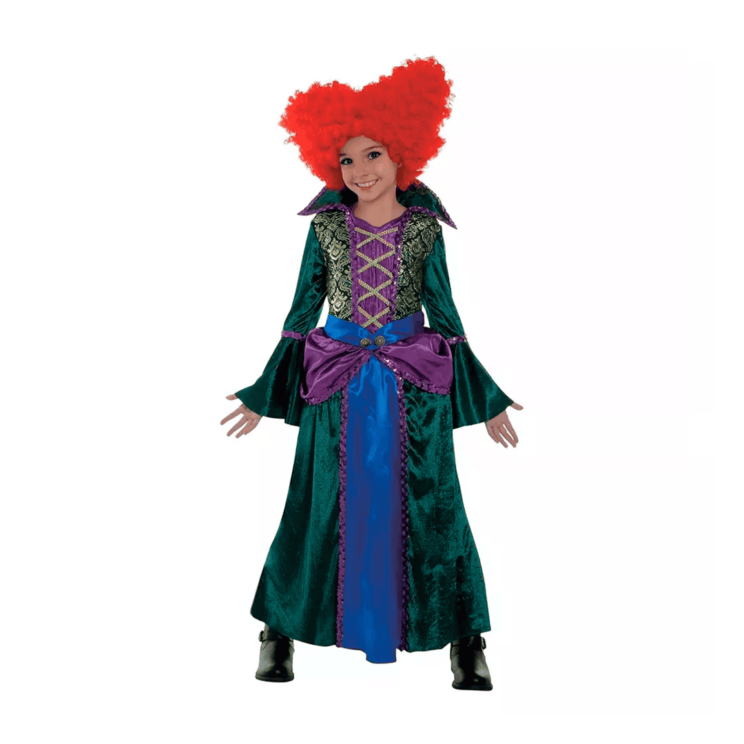Disfraz para niña salem witch talla S