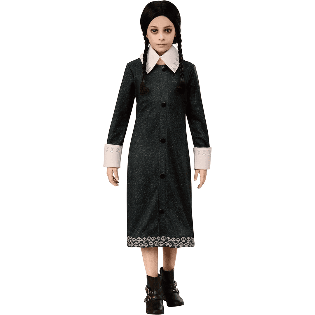 Disfraz wednesday child costume talla s