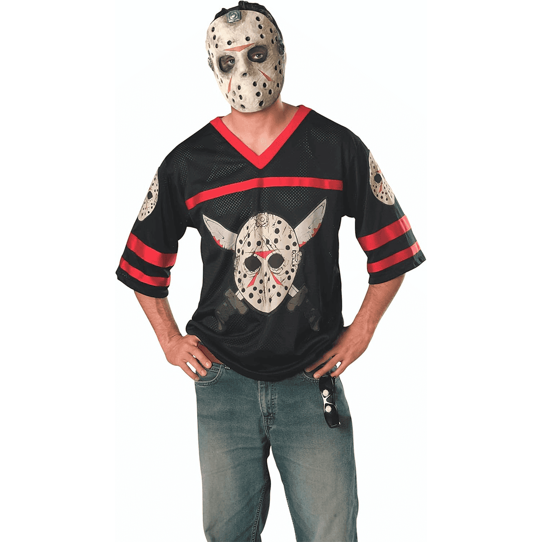 Disfraz para hombre jason hockey jersey xs
