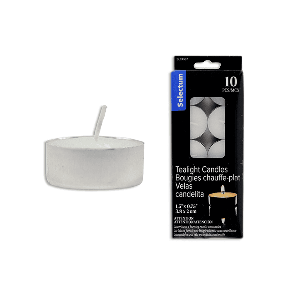 Paquete de 10 velas