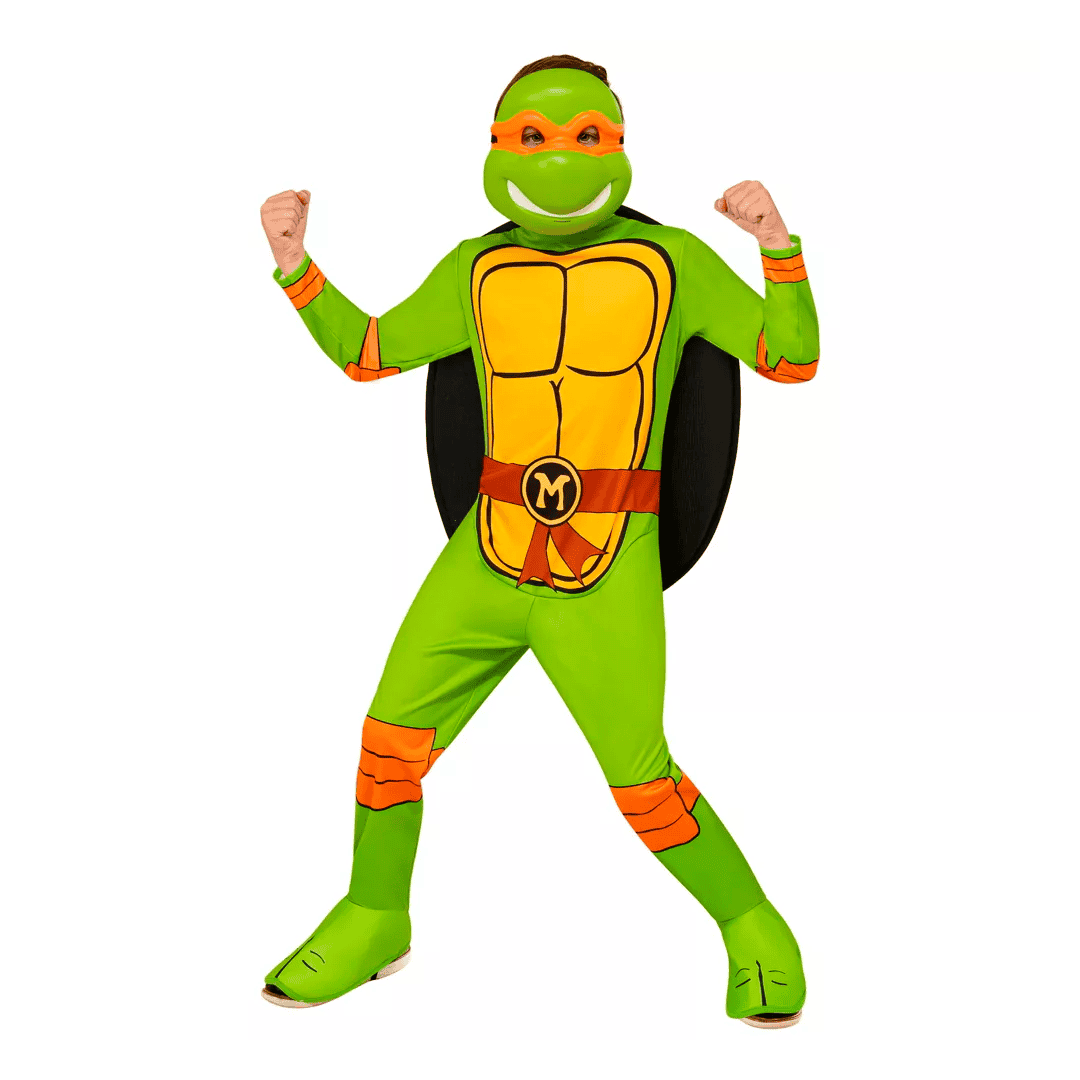 Disfraz de Miguel Ángel de las Tortugas Ninja, talla L