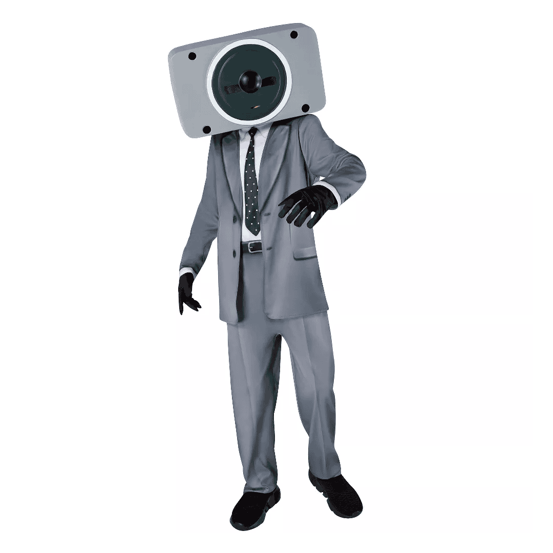 Disfraz de niño SpeakerMan de Skibidi Toilet - Imagen 2