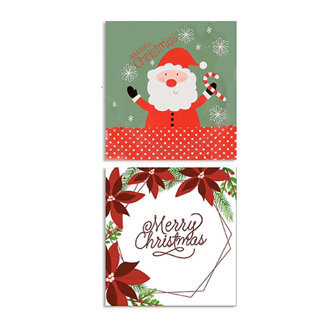 Servilletas grandes navide?a cuadradas