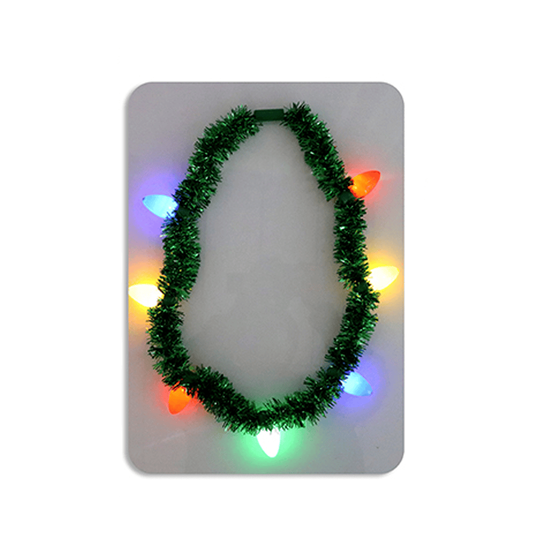 Collar con bombilla LED