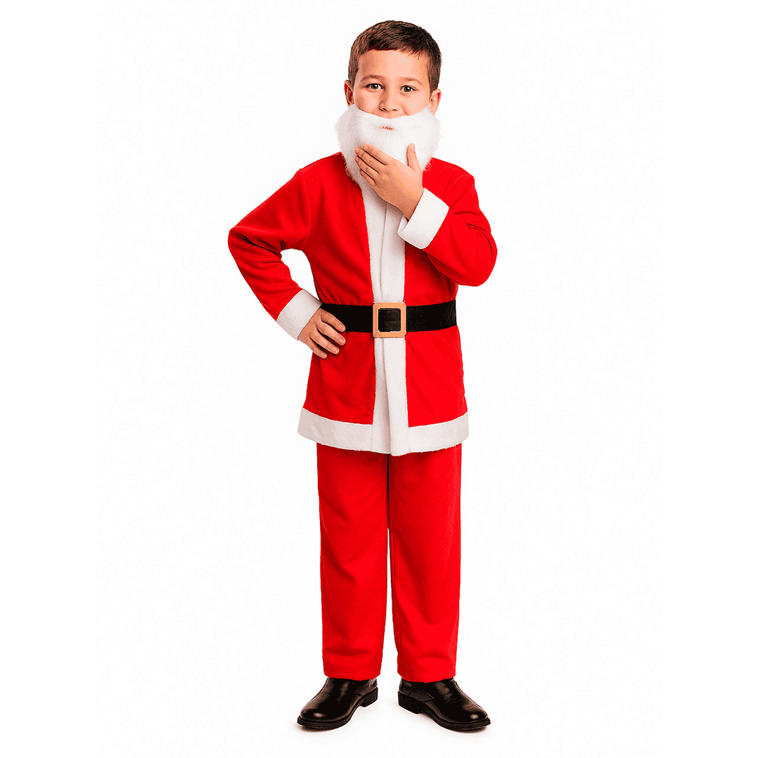 Disfraz de Pap? Noel navide?o para ni?o M