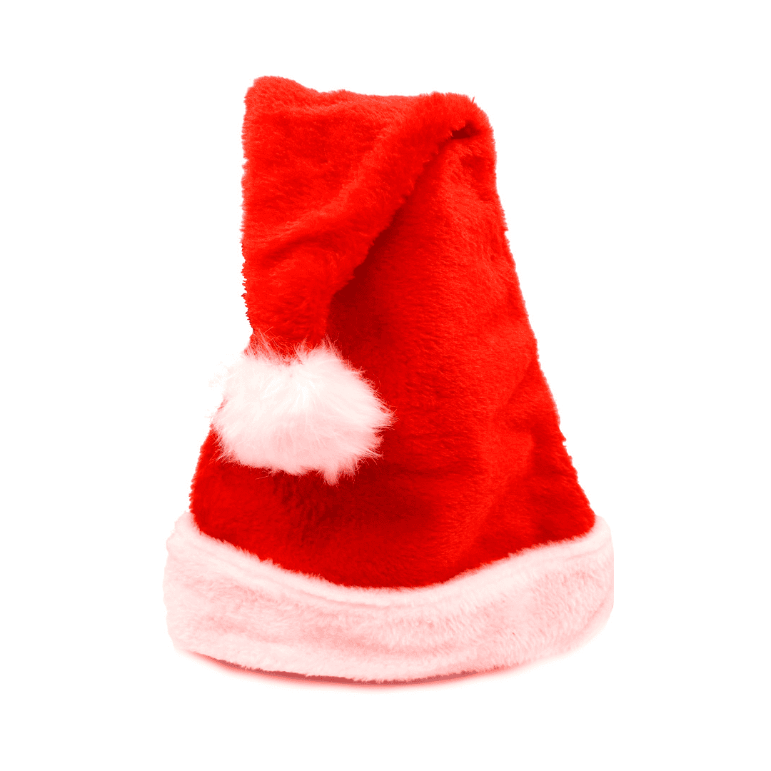 Gorro rojo de Pap? Noel de peluche