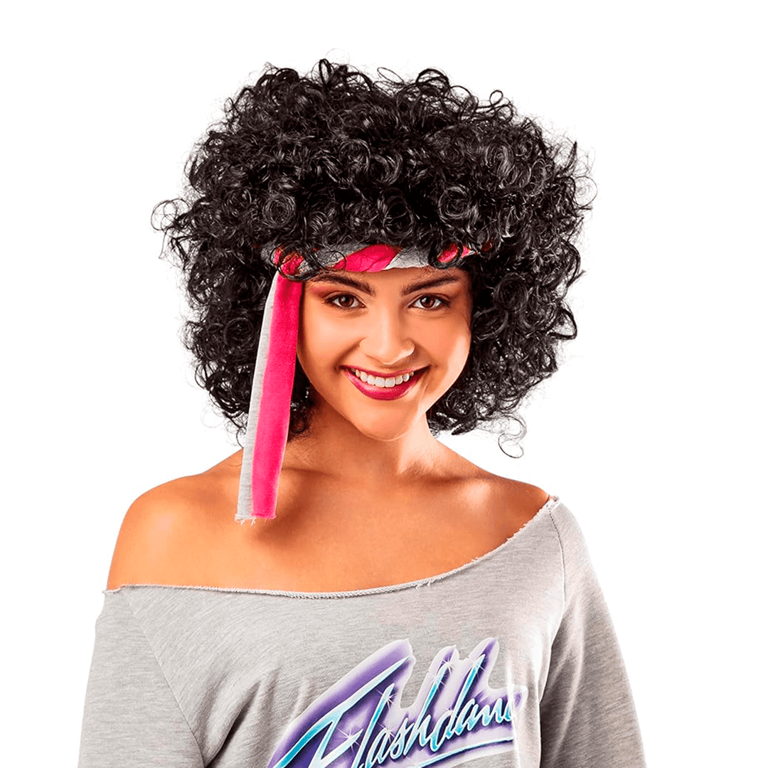 Peluca de Flashdance
