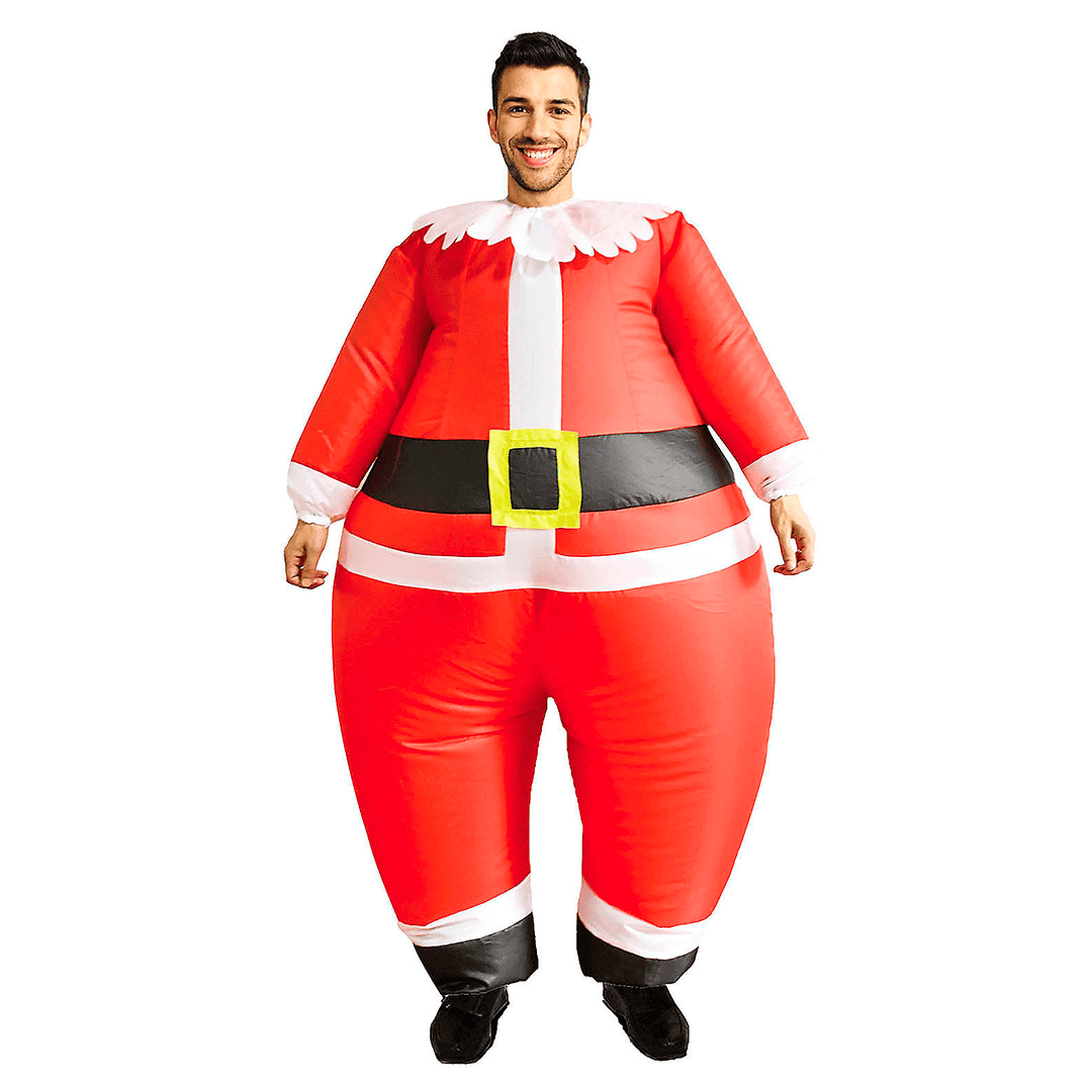 Santa inflable adulto
