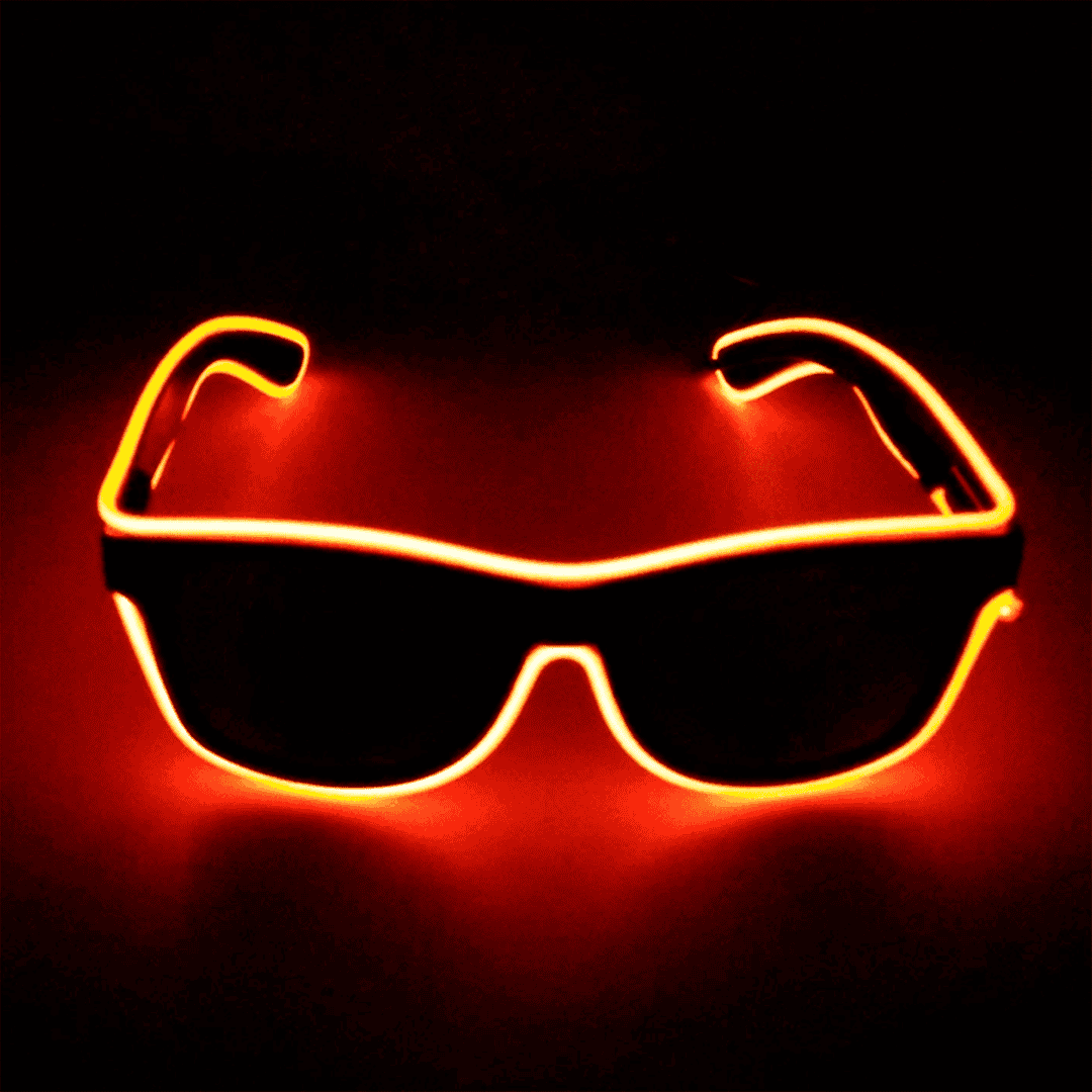 Lentes LED naranja