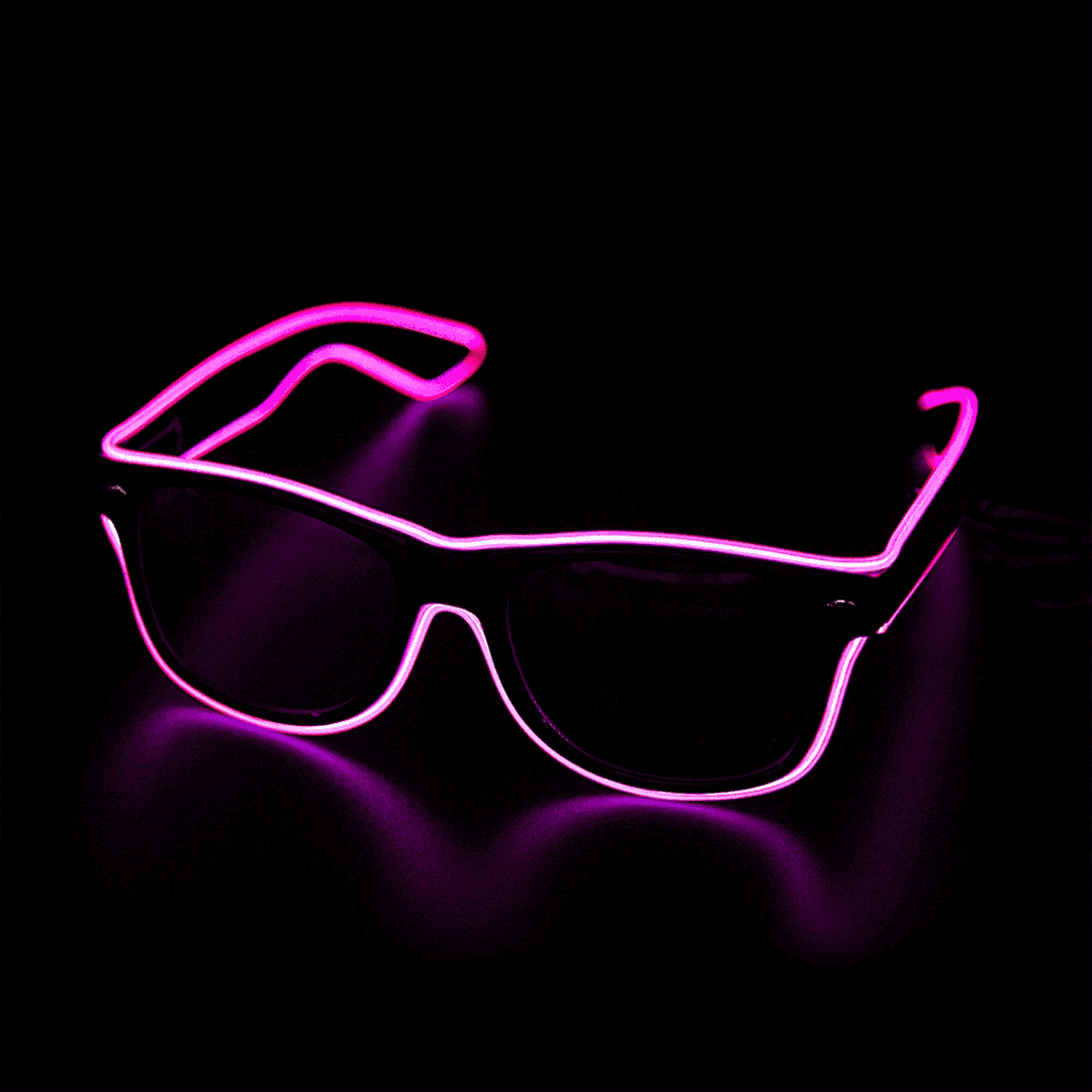 Lentes LED morado