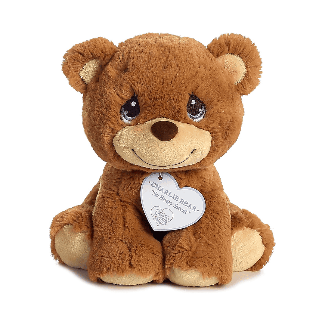 Peluche Charlie Bear – Small (Brown Bear) De 8.5"