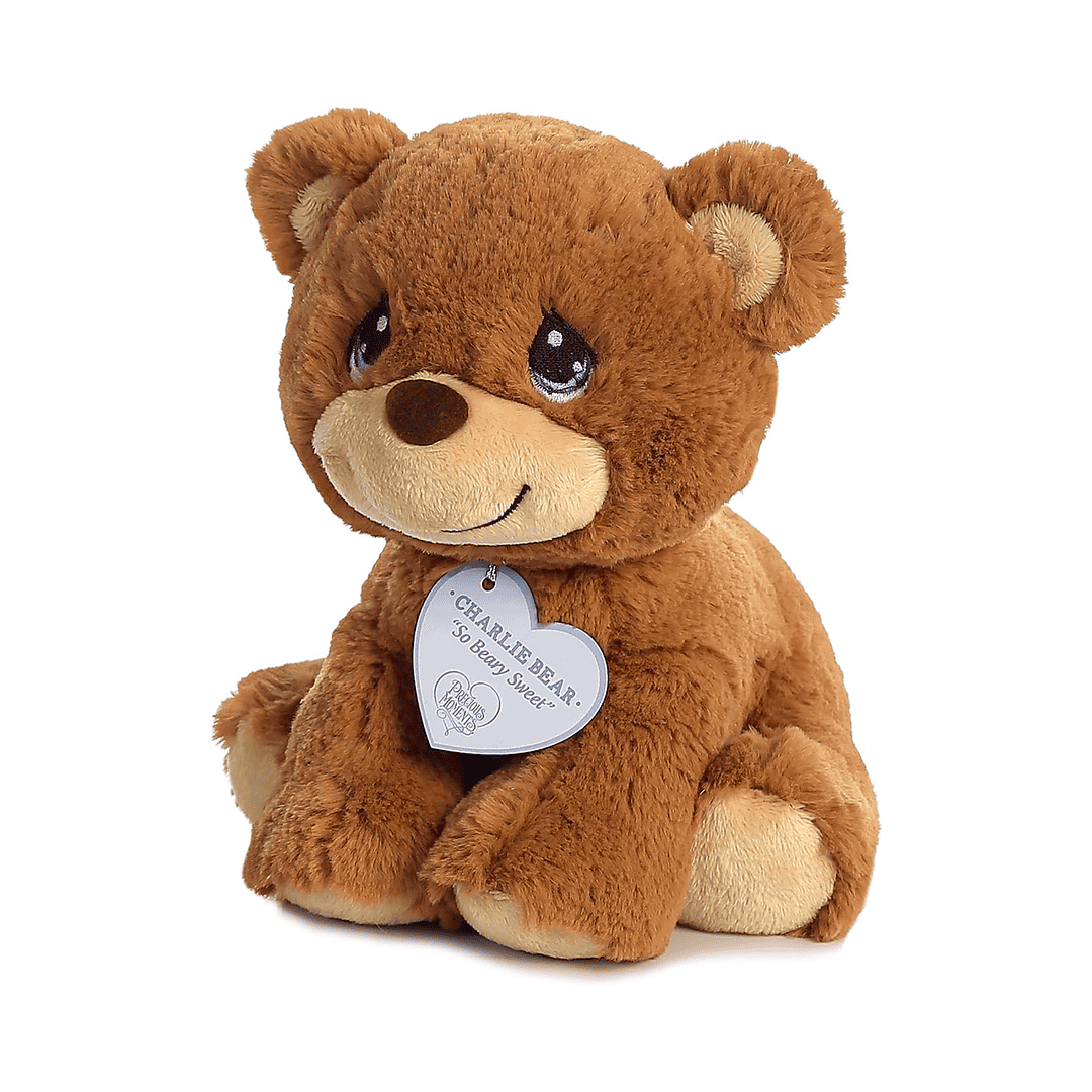 Peluche Charlie Bear – Small (Brown Bear) De 8.5" - Imagen 3