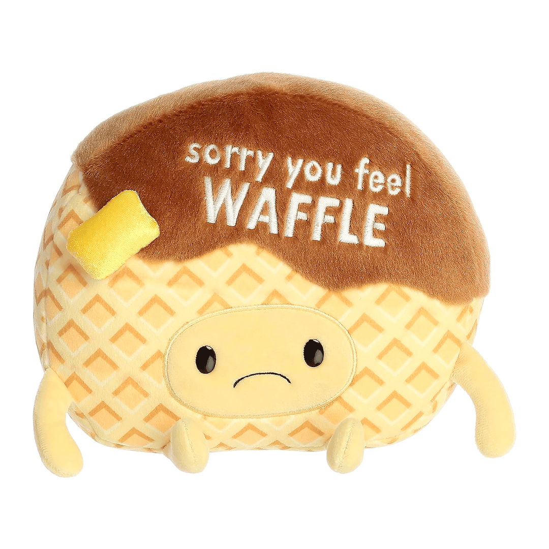 Peluche Sorry You Feel Waffle De 8.5"
