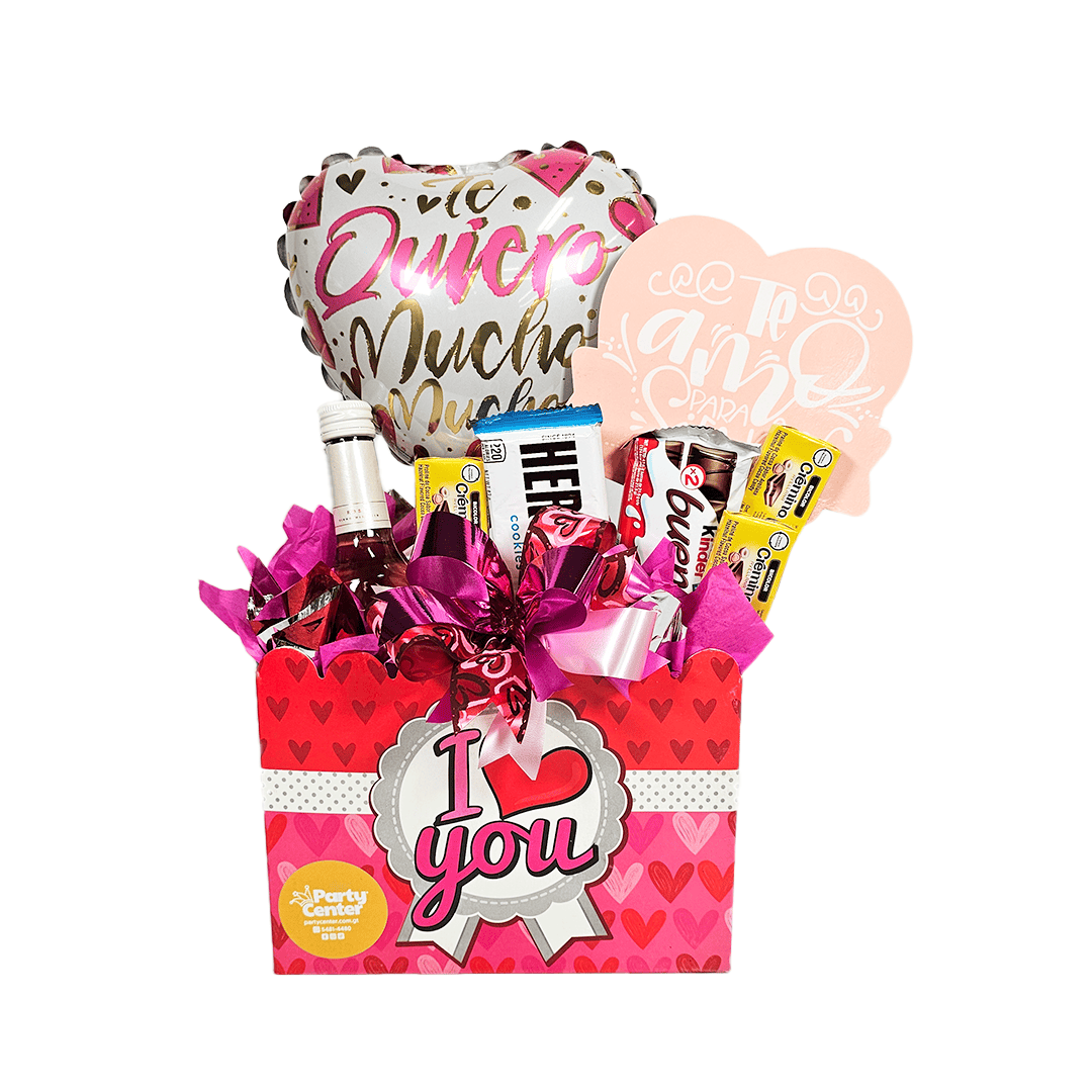 Arreglo especial vino con chocolates