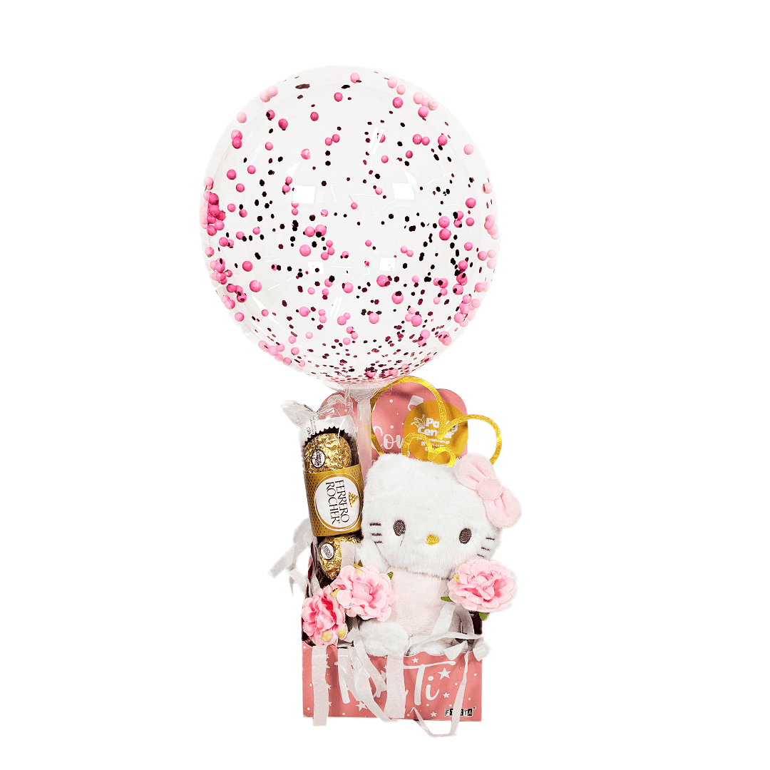 Arreglo especial con peluche y chocolate