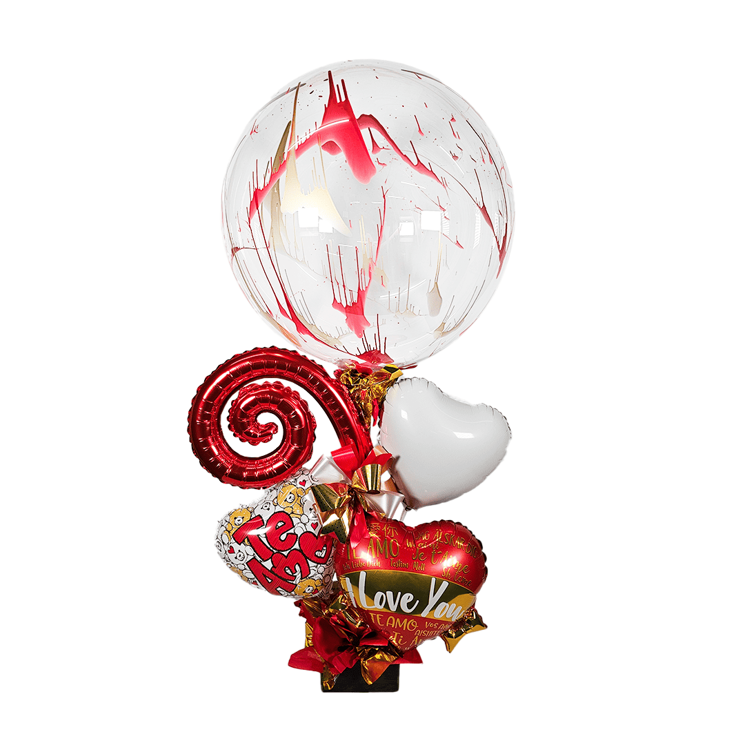 Arreglo burbuja día del cariño