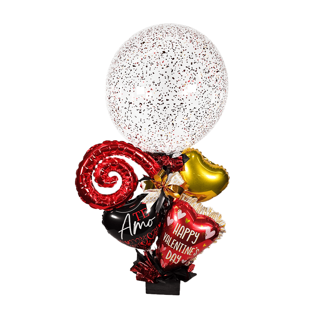 Arreglo burbuja día del cariño - Imagen 12
