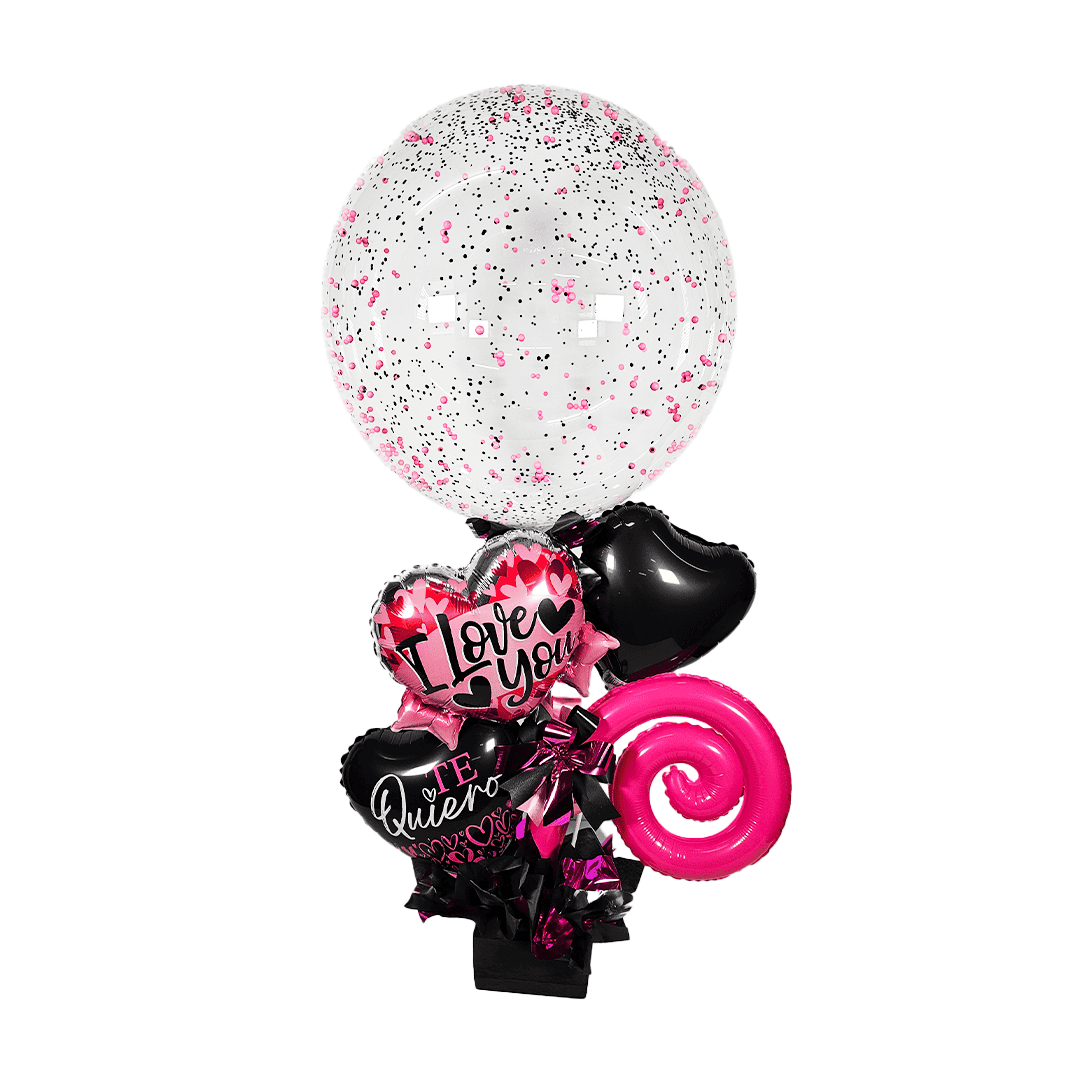 Arreglo burbuja día del cariño - Imagen 2