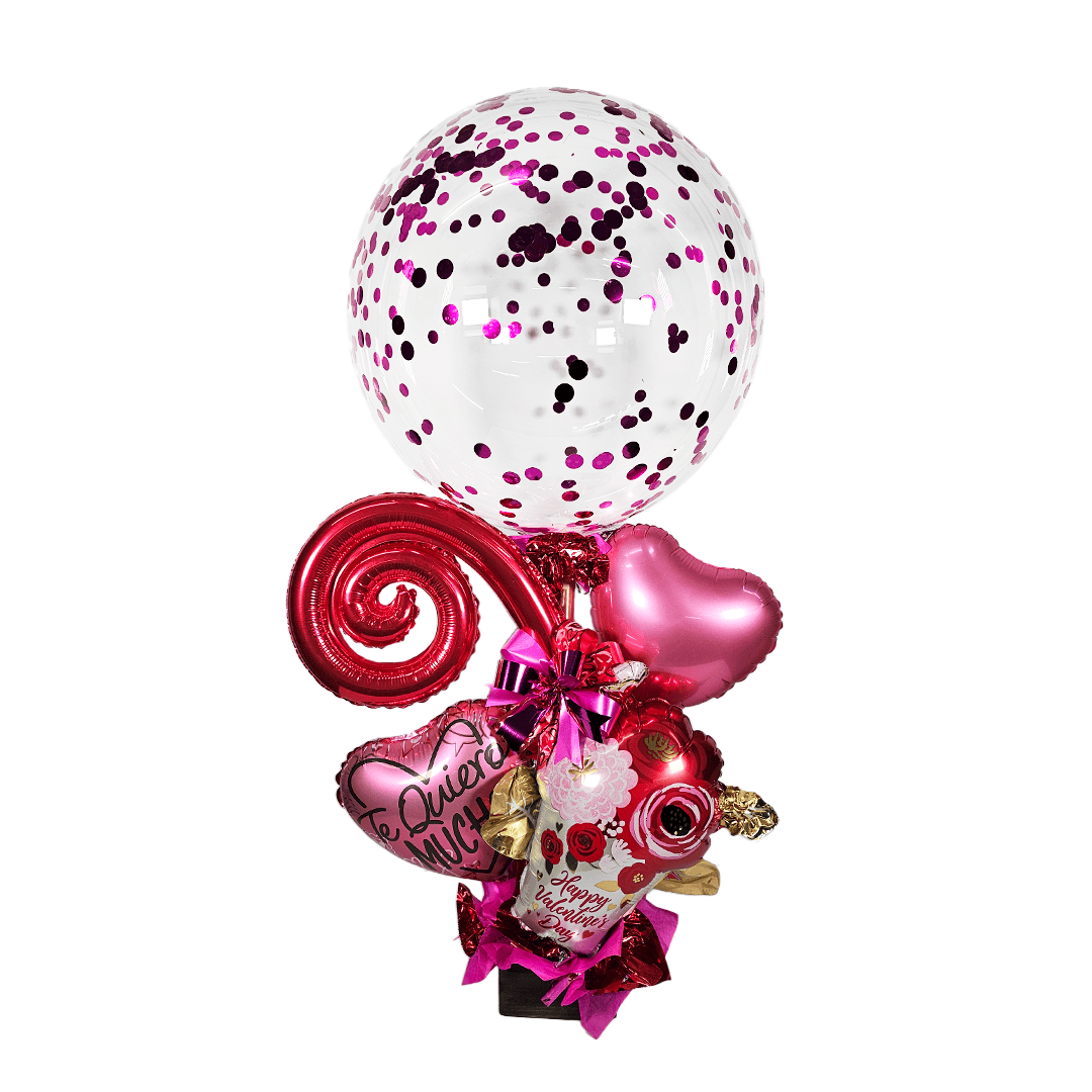 Arreglo burbuja día del cariño - Imagen 3