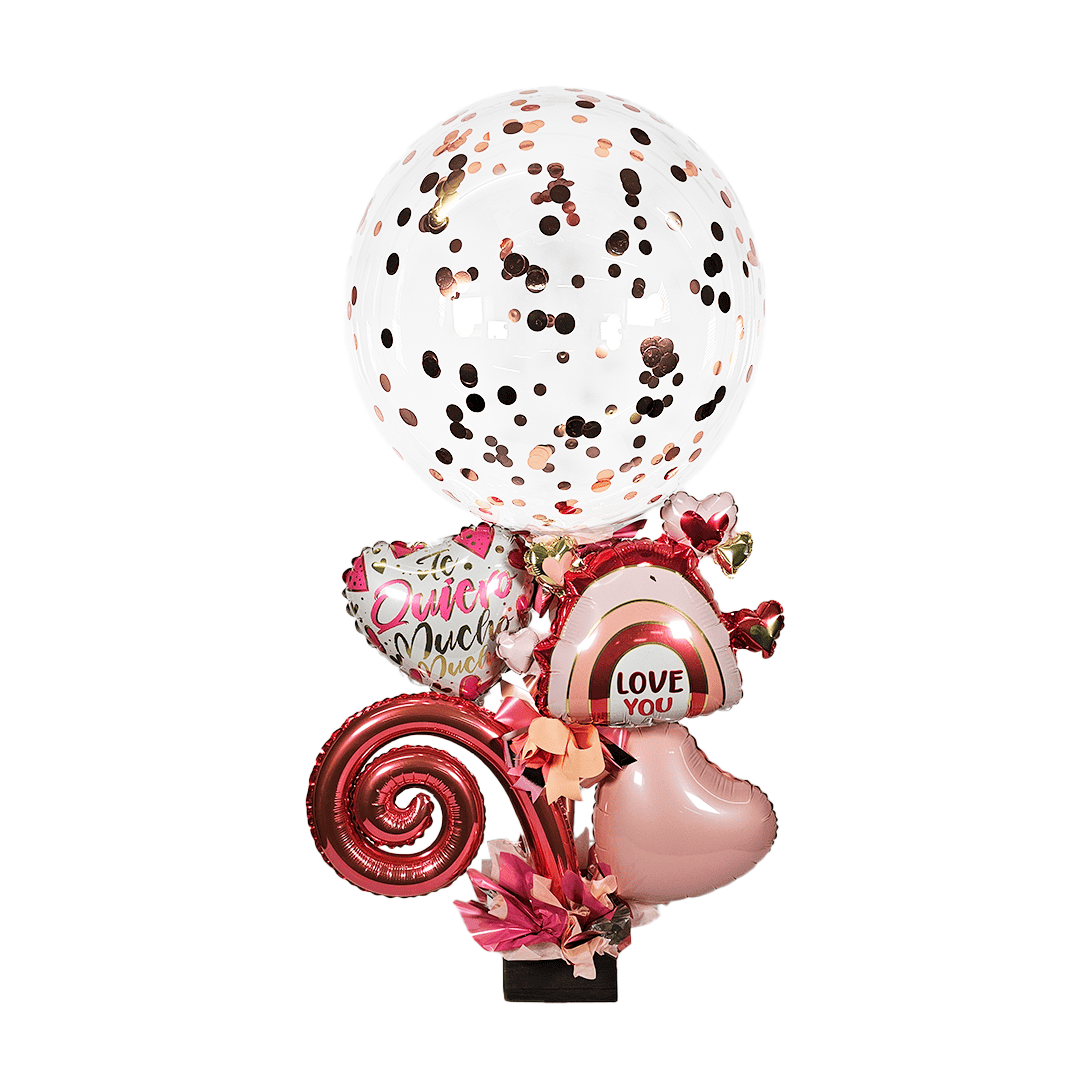 Arreglo burbuja día del cariño - Imagen 8