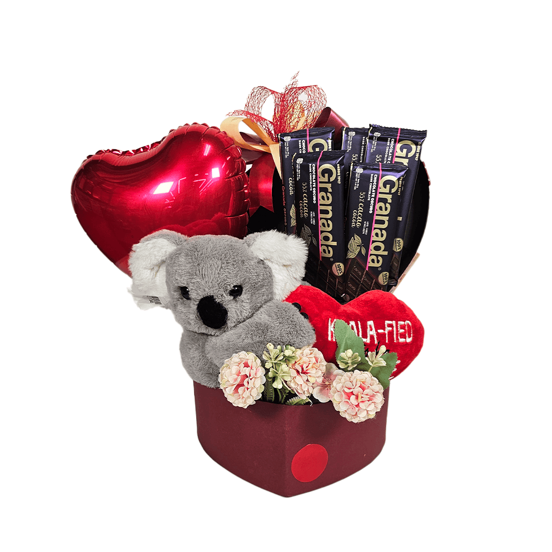 Arreglo especial chocolates con peluche